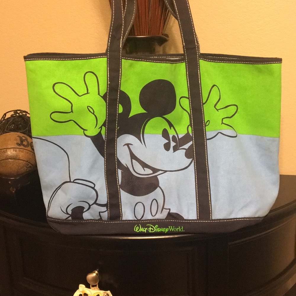 Walt Disney World Mickey Mouse Multi tone tote